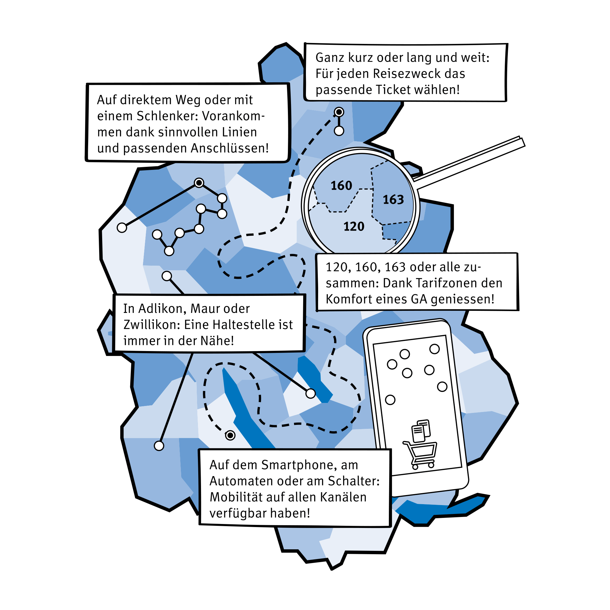 ZVV Geheimnisse – Karte